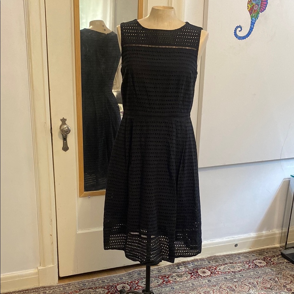 Elegant Black Sleeveless Dress